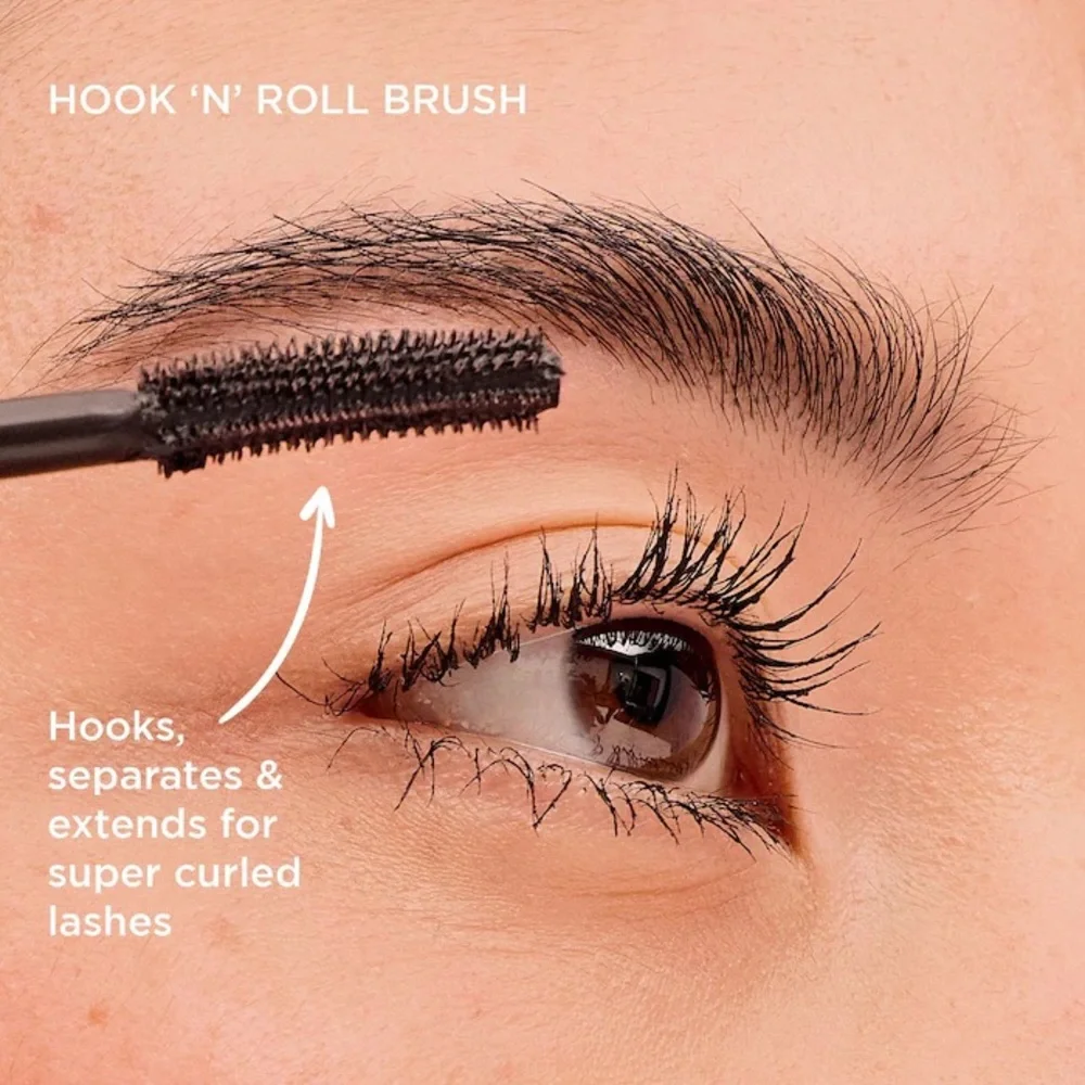 🆕 BENEFIT COSMETICS Roller Lash Curling & Lifting Mascara in Black Mini Size NIB